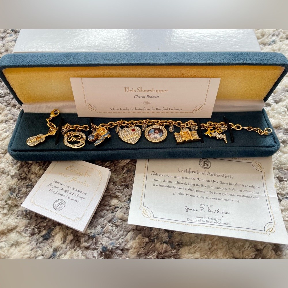 Elvis Showstopper Charm Bracelet